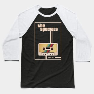 The Specials Music Retro Cassette Tape Baseball T-Shirt